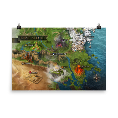 Kristala Game Dark Fantasy Poster