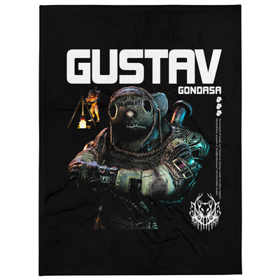 Gustav Gondasa Throw Blanket