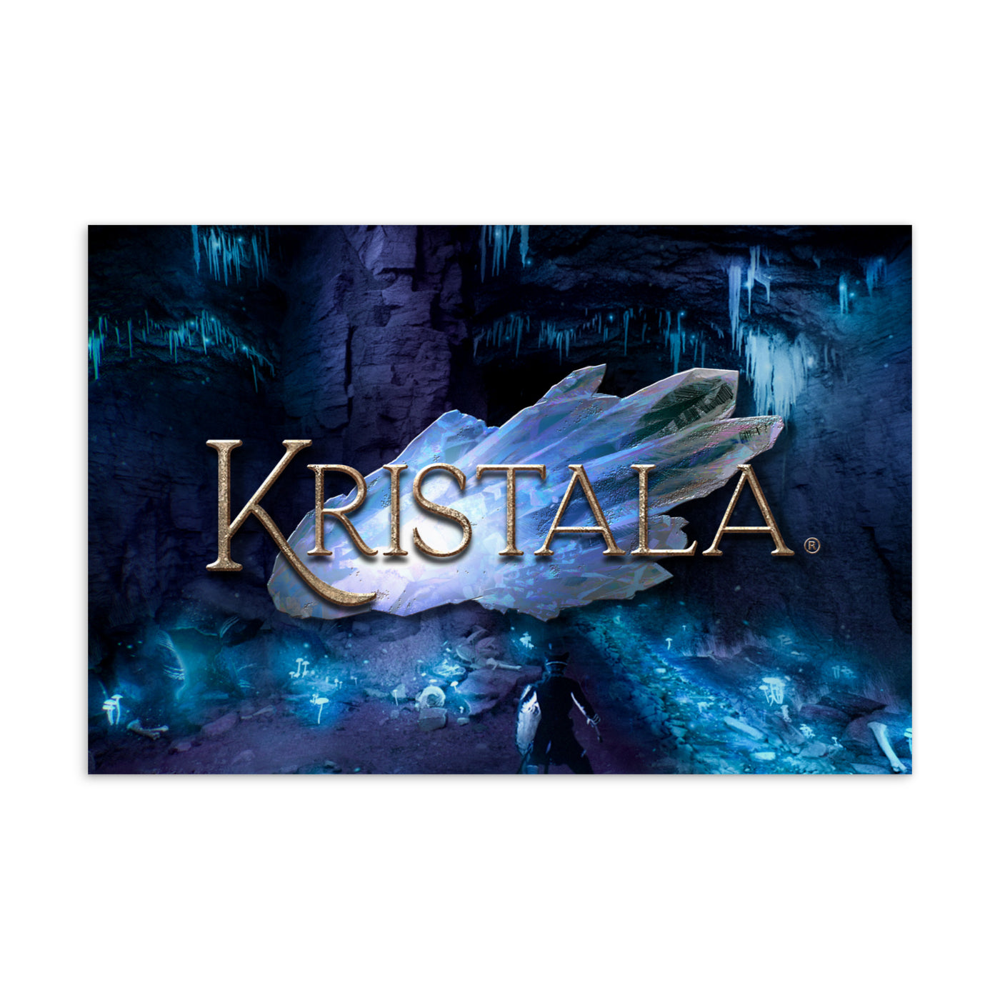 Kristala Game Logo Postcard